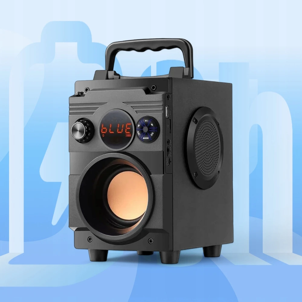 Nešiojamoji „Bluetooth“ kolonėlė Hitelo, 800 W