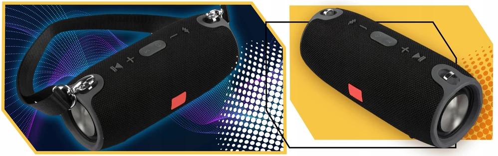 Nešiojamoji „Bluetooth“ kolonėlė Lewer, 40 W
