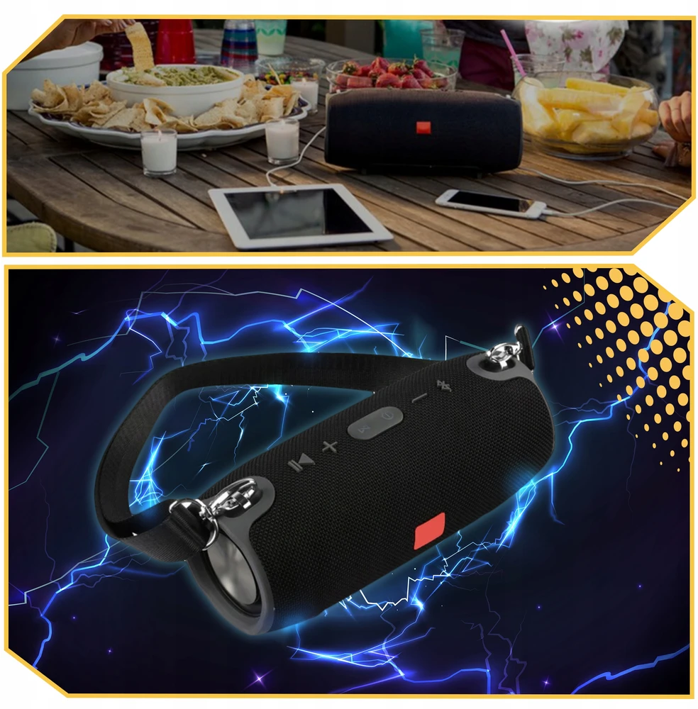 Nešiojamoji „Bluetooth“ kolonėlė Lewer, 40 W