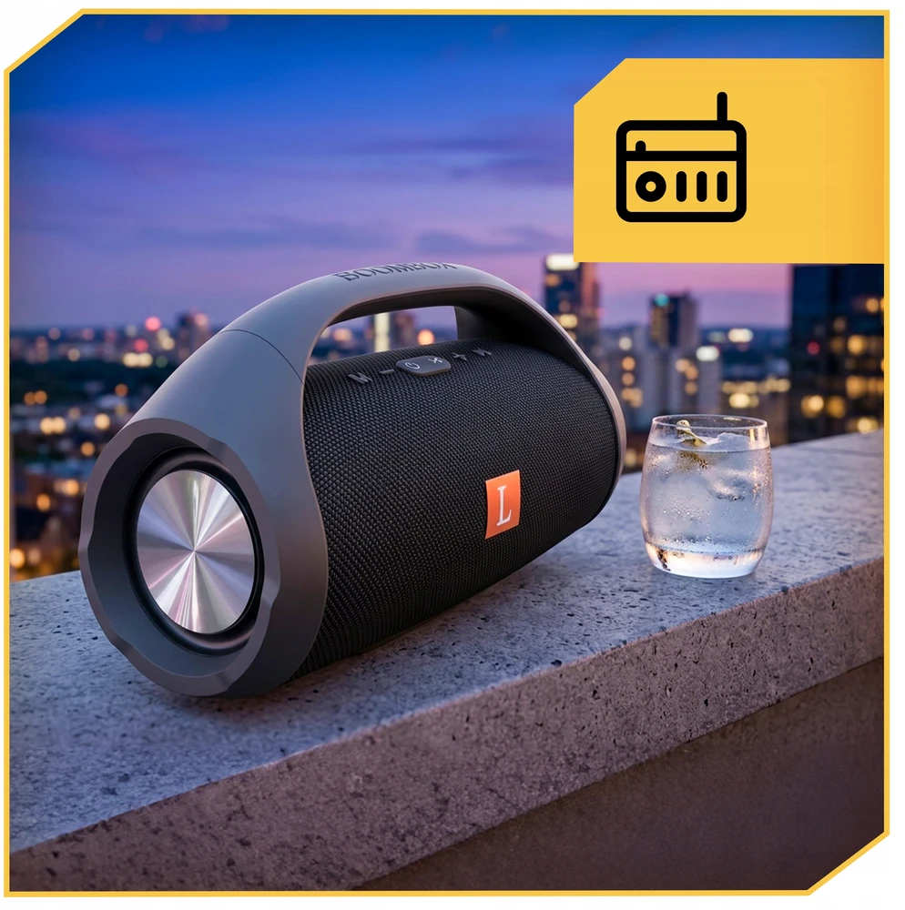 Nešiojamoji „Bluetooth“ kolonėlė Lewer, 50 W