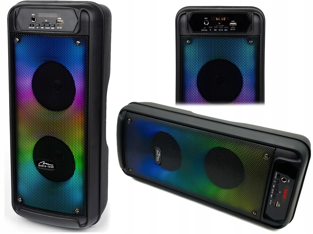 Nešiojamoji „Bluetooth“ kolonėlė Media-Tech, 14 W