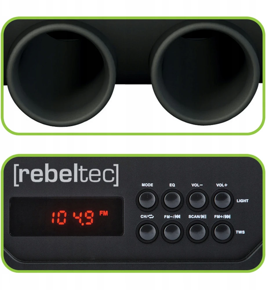 Nešiojamoji „Bluetooth“ kolonėlė Rebeltec