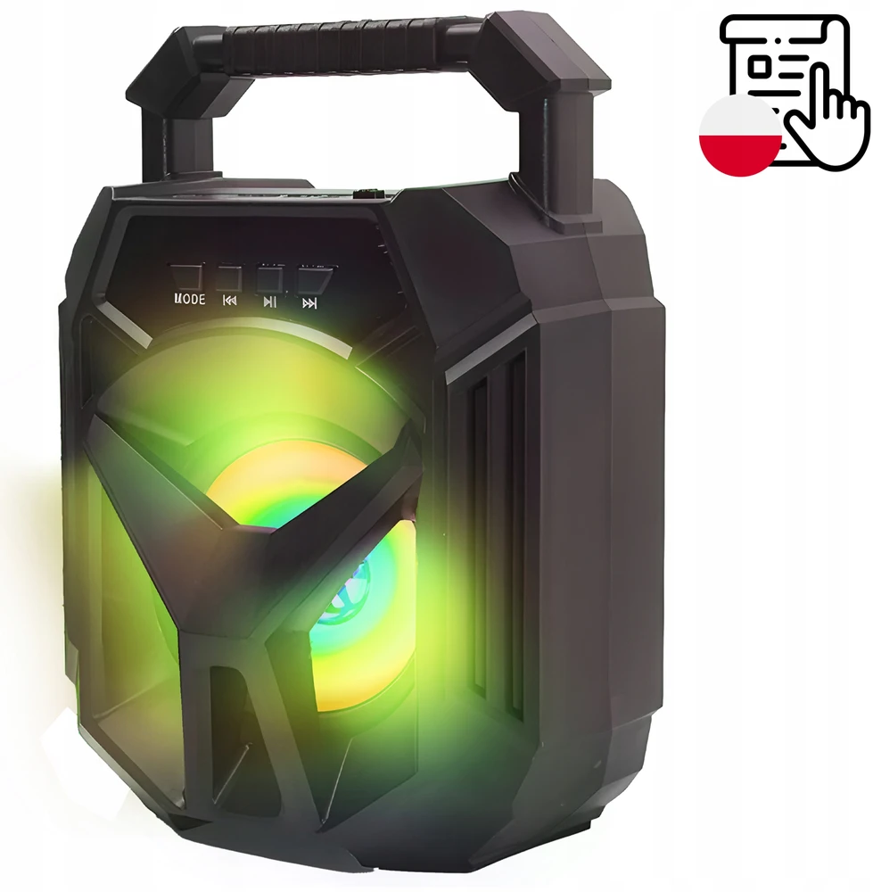 Nešiojamoji „Bluetooth“ kolonėlė Retoo, juoda