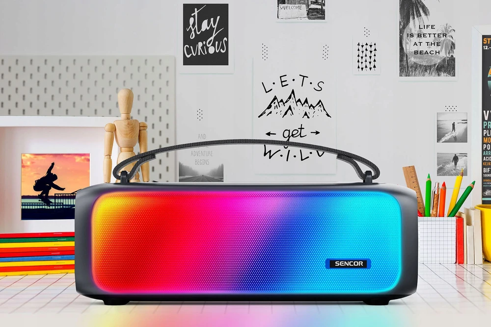 Nešiojamoji „Bluetooth“ kolonėlė Sencor, 16 W