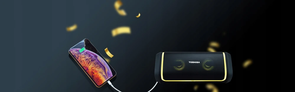 Nešiojamoji „Bluetooth“ kolonėlė Toshiba, 10 W