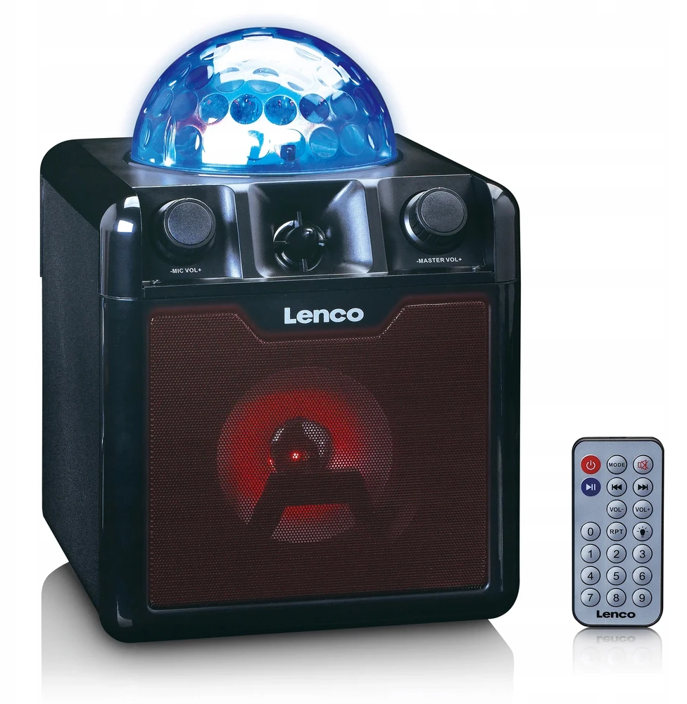 Nešiojamoji vakarėlių kolonėlė Lenco, 8 W
