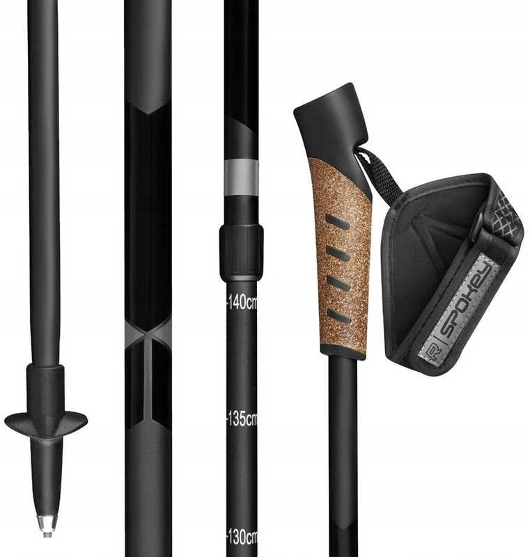 Nordic Walking Adjustable Telescopic Walking Poles 105-135 cm