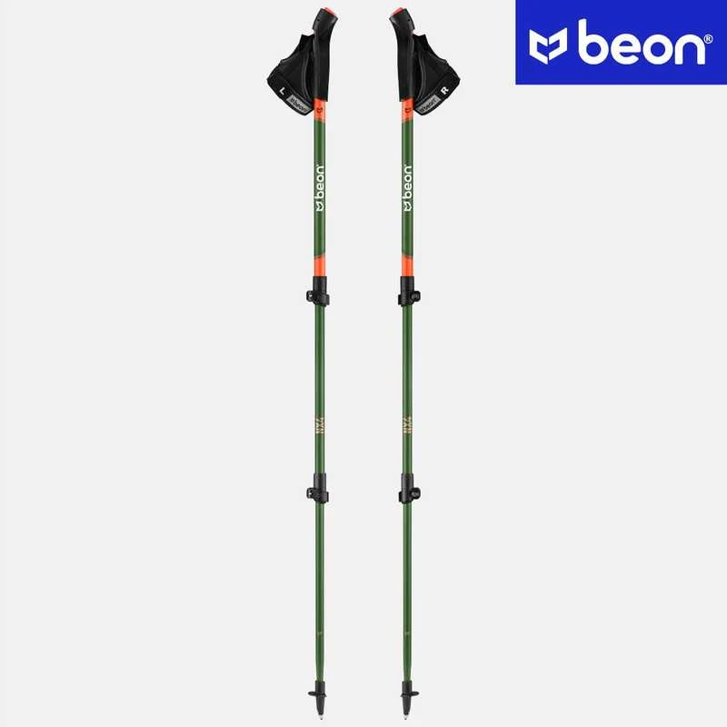 NORDIC WALKING POLES FOLDABLE, ADJUSTABLE, TELESCOPIC WALKING POLES BEON