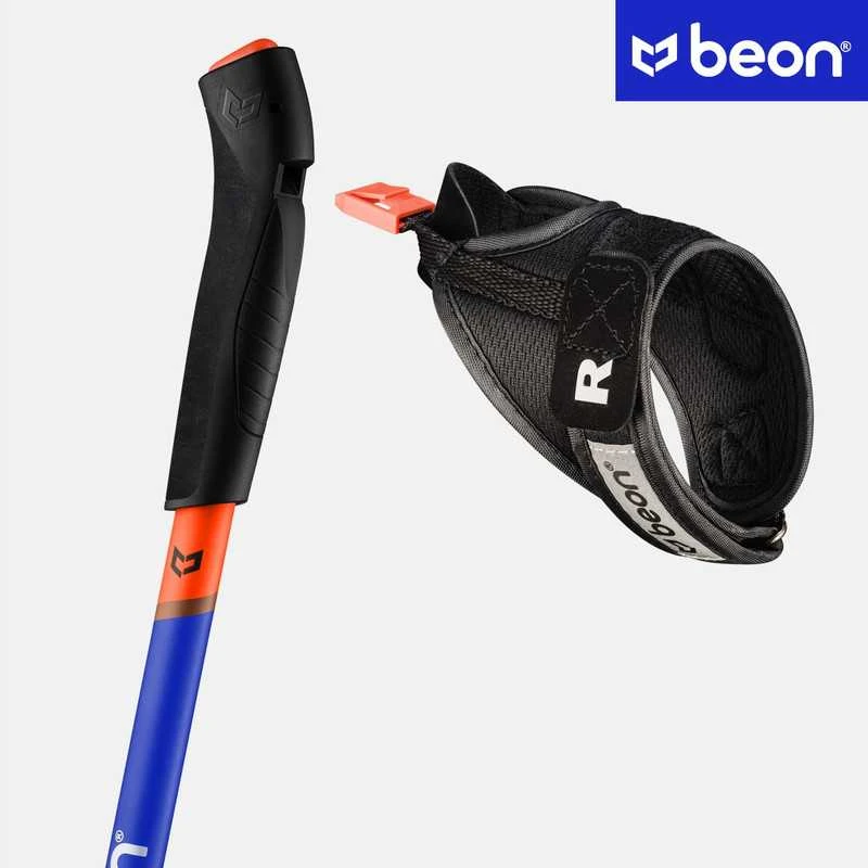 NORDIC WALKING POLES FOLDABLE, ADJUSTABLE, TELESCOPIC WALKING POLES BEON