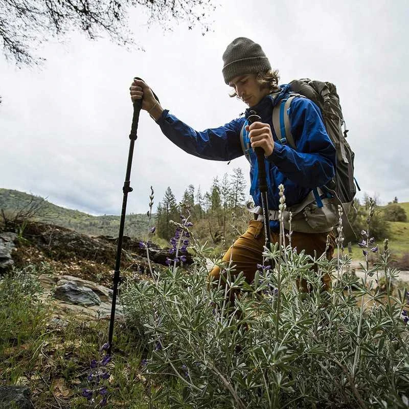 Nordic Walking / Trekking teleskopinės reguliuojamos lazdos vaikščiojimui