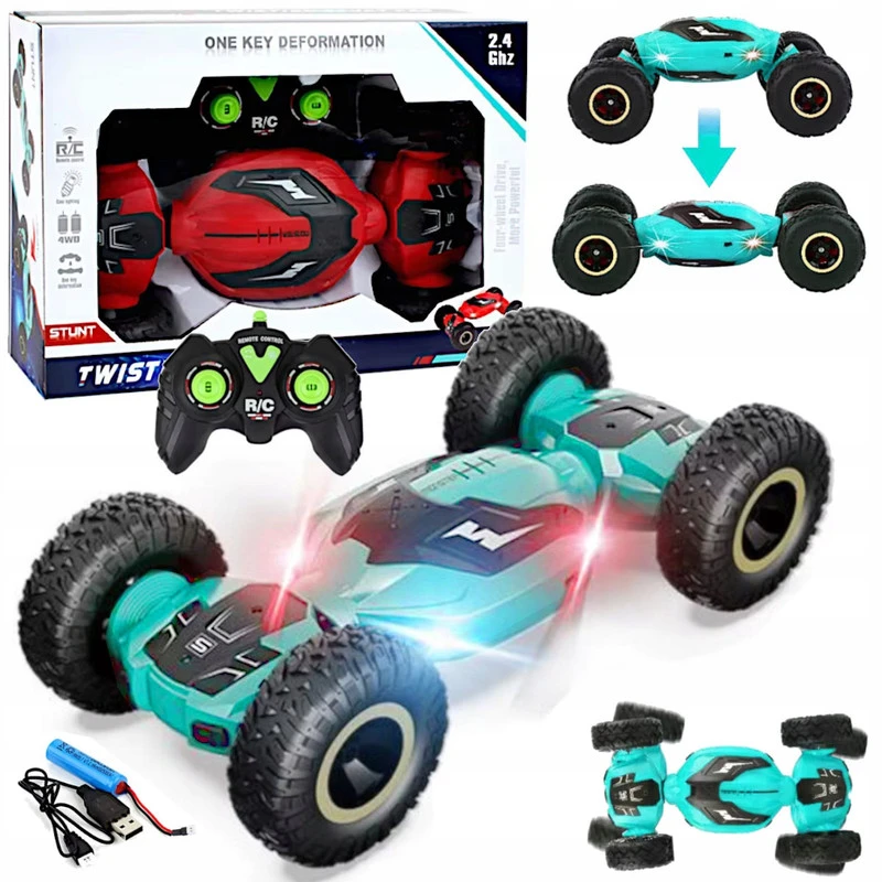 Nuotoliniu būdu valdomas 4 × 4 triukų automobilis „Auto Twist“