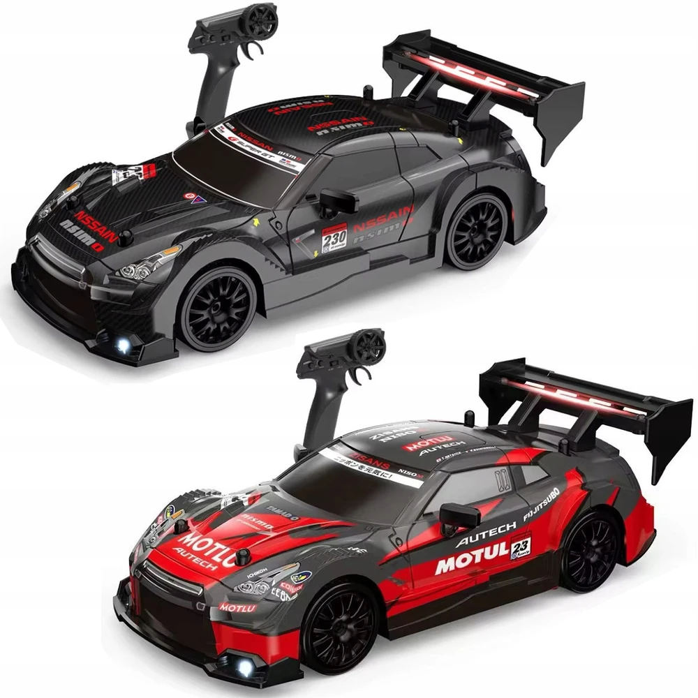 Nuotoliniu būdu valdomas ACR drift automobilis, 1:24, 4x4, LED