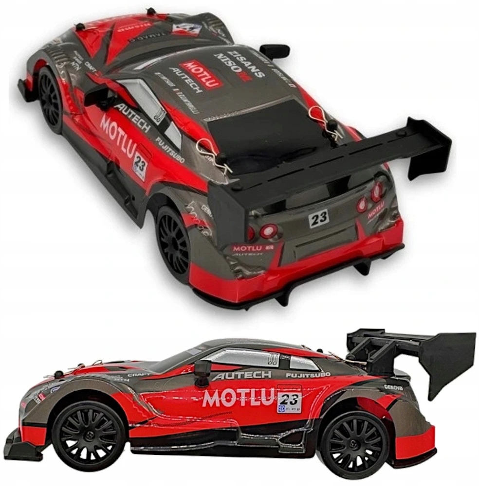 Nuotoliniu būdu valdomas ACR drift automobilis, 1:24, 4x4, LED