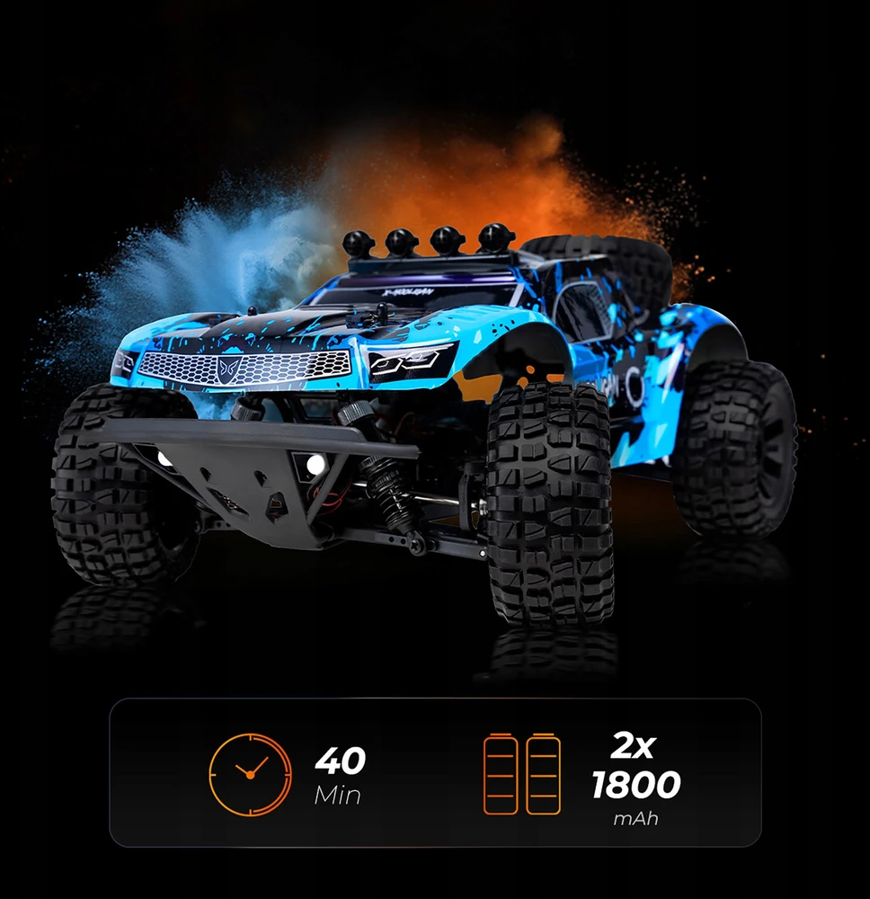 Nuotoliniu būdu valdomas automobilis Overmax, 35 km/h