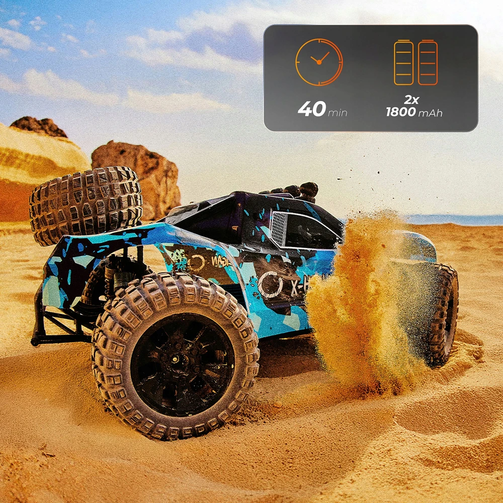 Nuotoliniu būdu valdomas automobilis Overmax, 35 km/h