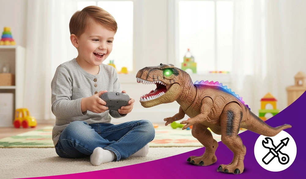 Nuotoliniu būdu valdomas dinozauras Dinosaur World