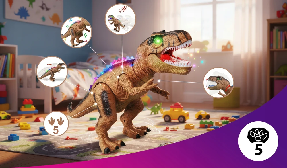 Nuotoliniu būdu valdomas dinozauras Dinosaur World