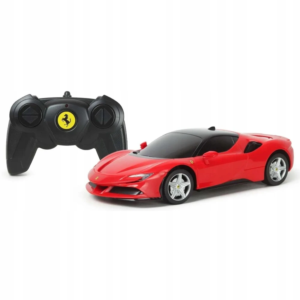 Nuotoliniu būdu valdomas Ferrari SF90 Stradale Rastar 97600, 1:24, raudonas
