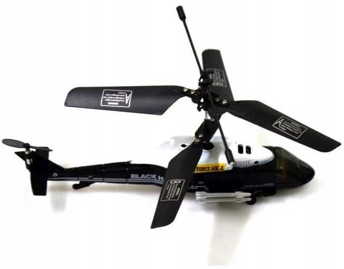 Nuotoliniu būdu valdomas sraigtasparnis BlackHawk HK-4 su giroskopu