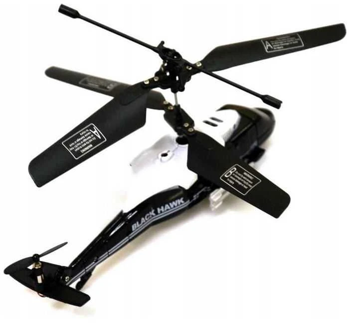 Nuotoliniu būdu valdomas sraigtasparnis BlackHawk HK-4 su giroskopu