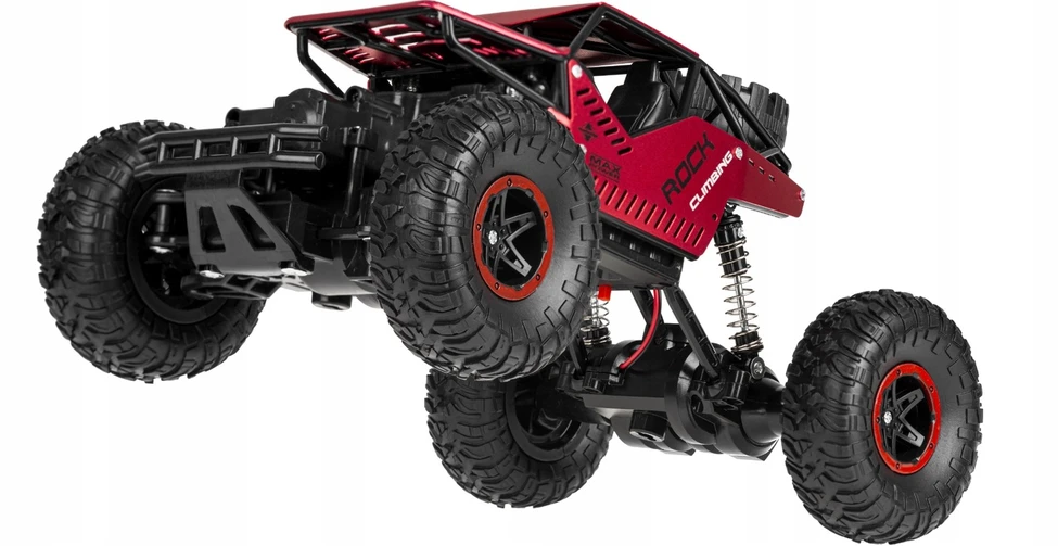 Nuotoliniu būdu valdomas visureigis 2Kids Toys, 1:16, 4x4, raudonas