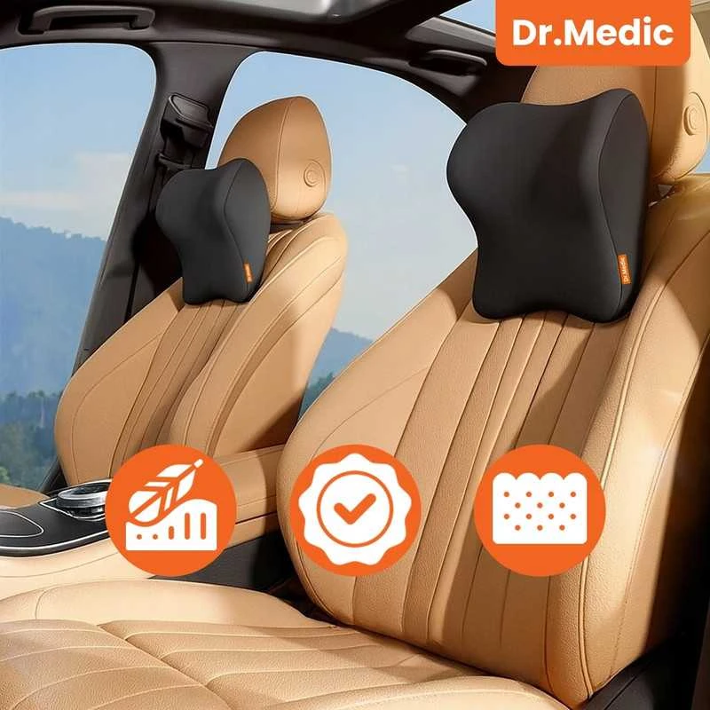 Ortopedinė galvos ir kaklo pagalvė kėdei, automobiliui ir biurui