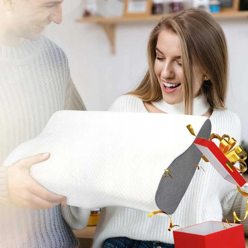 Ortopedinė kaklo pagalvė ergonomiškai atramai miego metu