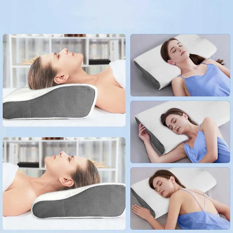 Ortopedinė kaklo pagalvė ergonomiškai atramai miego metu
