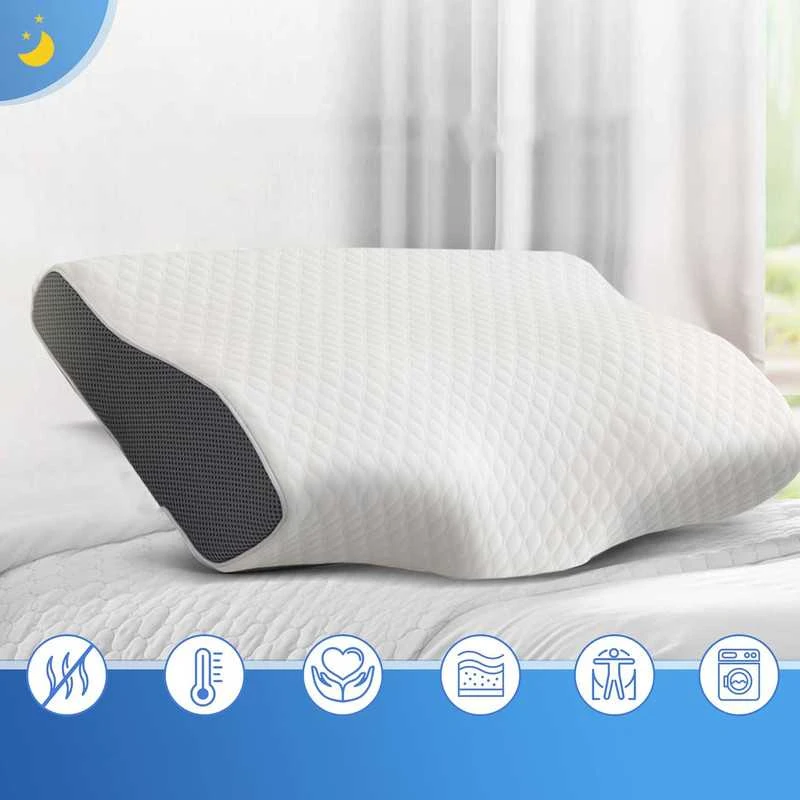 Ortopedinė kaklo pagalvė ergonomiškai atramai miego metu