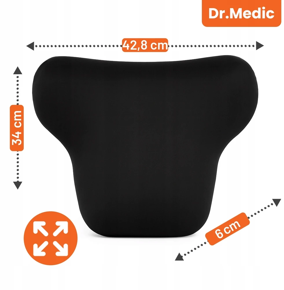 Ortopedinė nugaros pagalvė Dr.Medic, 42,8 × 34 cm