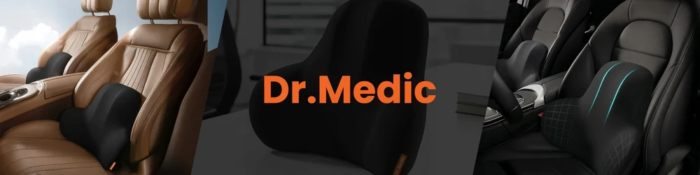 Ortopedinė nugaros pagalvė Dr.Medic, 42,8 × 34 cm