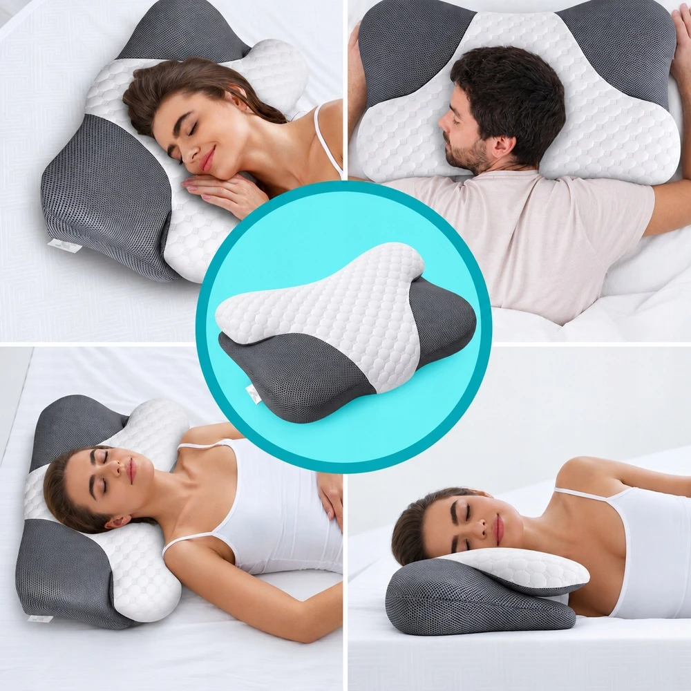 Ortopedinė pagalvė Medi Sleep, 55 × 32 cm