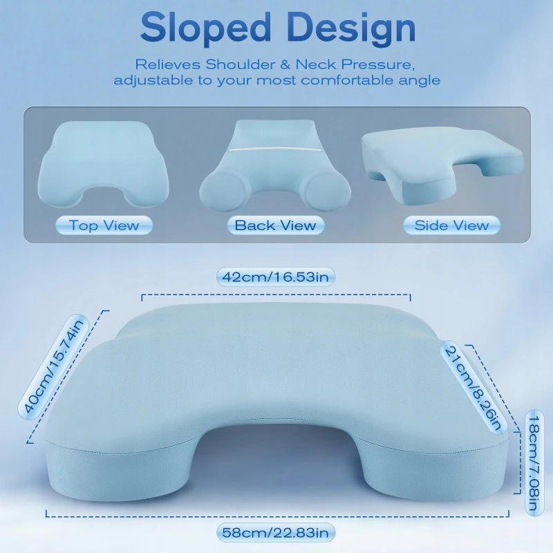 Ortopedinė pagalvė miegui ant šono