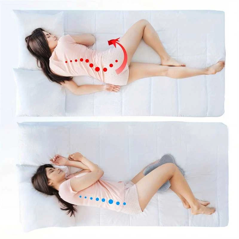 Ortopedinė pagalvė miegui tarp kelių ir po kojomis iš Memory Foam