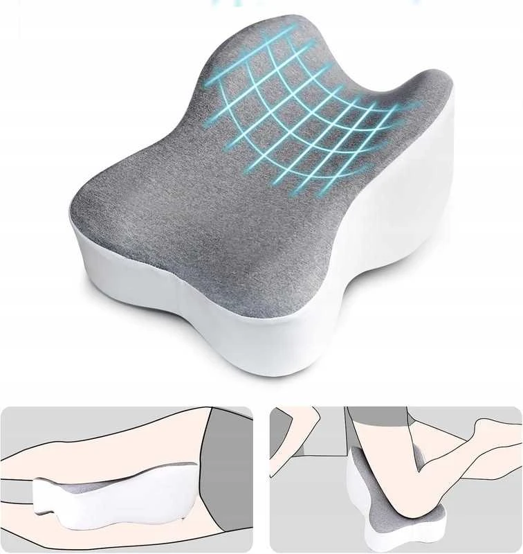 Ortopedinė pagalvė miegui tarp kelių ir po kojomis iš Memory Foam