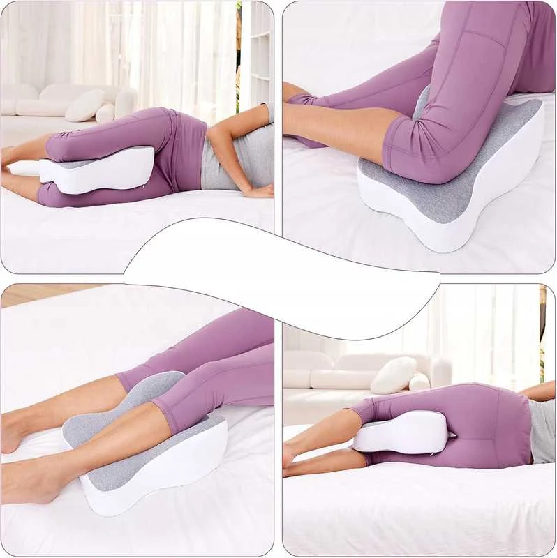 Ortopedinė pagalvė miegui tarp kelių ir po kojomis iš Memory Foam