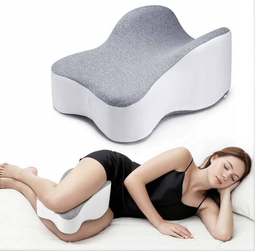 Ortopedinė pagalvė miegui tarp kelių ir po kojomis iš Memory Foam