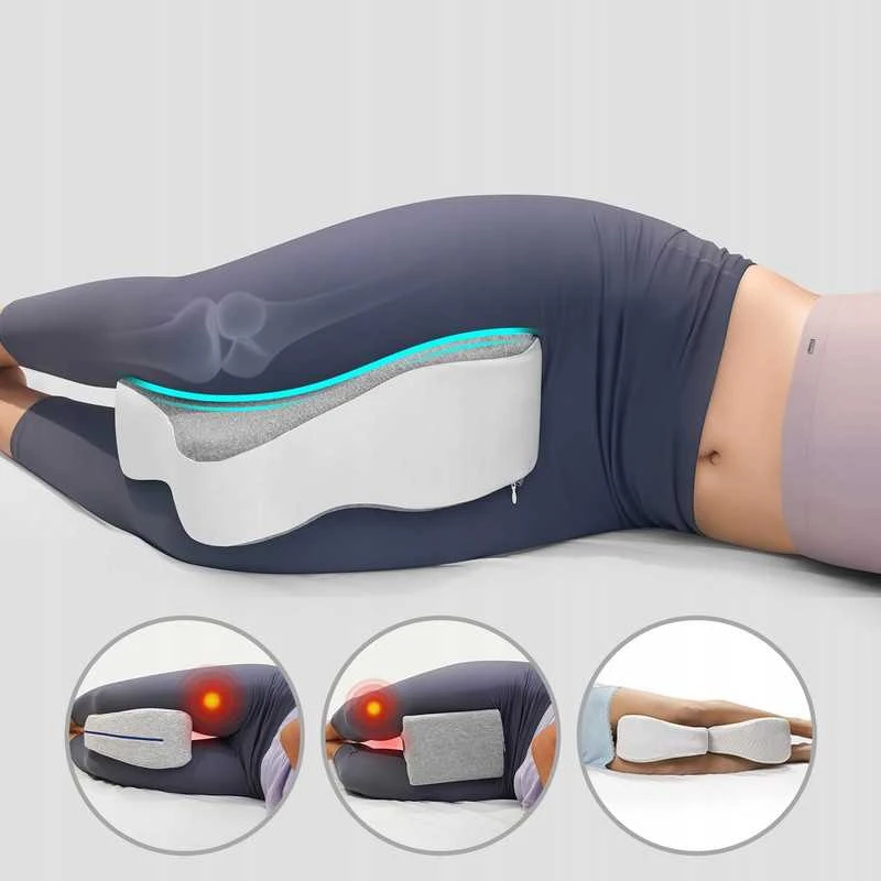 Ortopedinė pagalvė miegui tarp kelių ir po kojomis iš Memory Foam