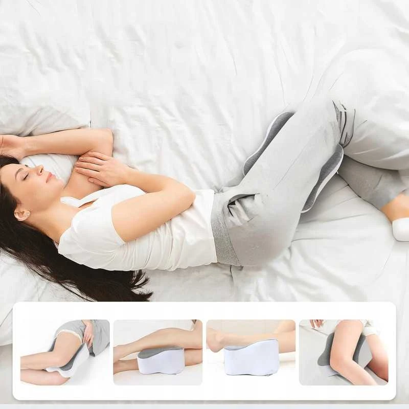 Ortopedinė pagalvė miegui tarp kelių ir po kojomis iš Memory Foam