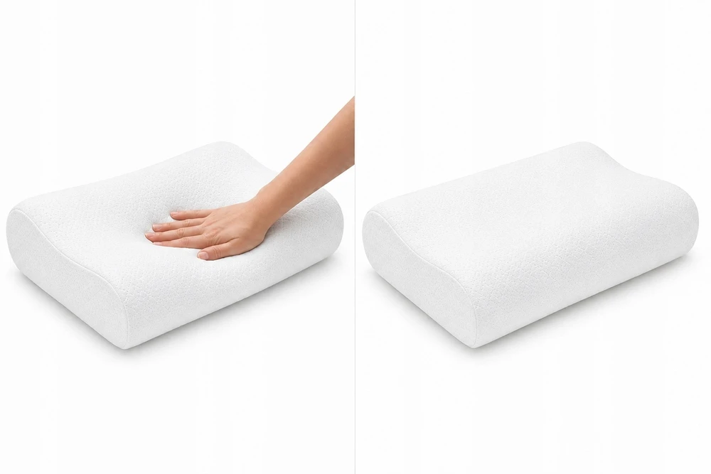 Ortopedinė pagalvė su „Memory Foam“ užpildu, 50 × 30 cm
