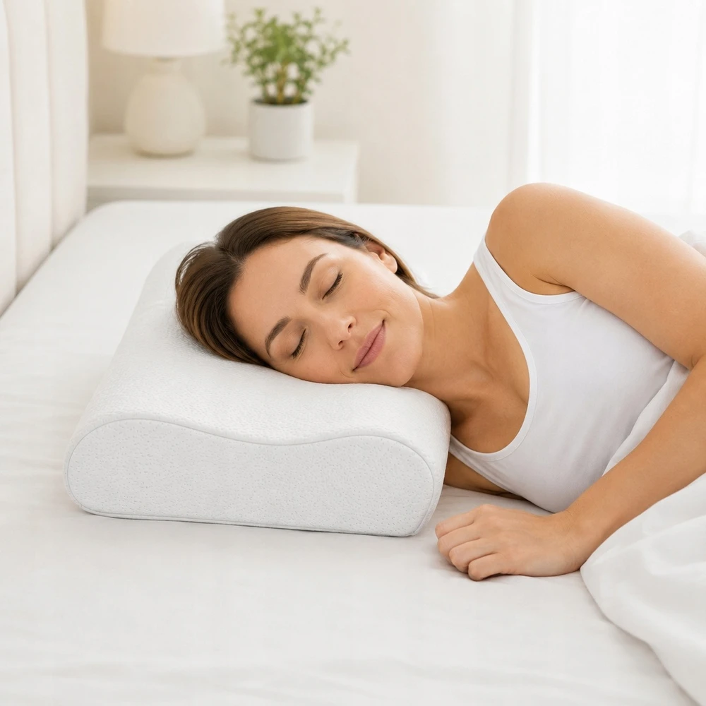 Ortopedinė pagalvė su „Memory Foam“ užpildu, 50 × 30 cm