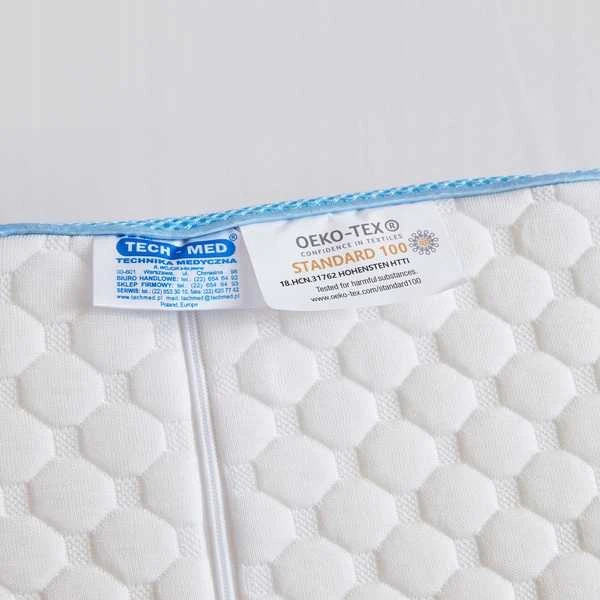 Ortopedinė profilinė pagalvė miegui ant šono iš Memory Foam TECH-MED