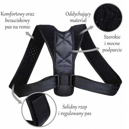 Ortopedinis laikysenos korektorius „Spider“ stuburui vaikams ir suaugusiems