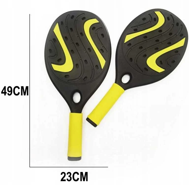 Padelio, paplūdimio teniso ir badmintono raketės su kamuoliukais / šatlai – viskas žaidimui!