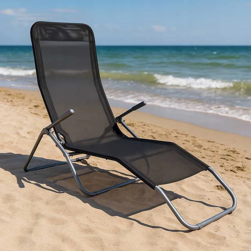 Paplūdimio ir sodo gultas „PATIO 47814“ – antracito spalvos