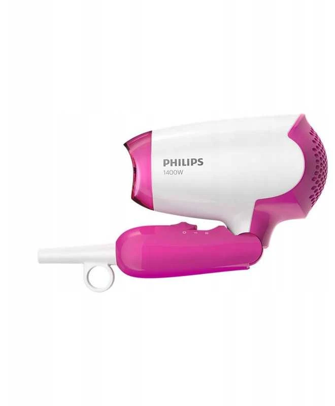 Philips 1400 W sulankstomas plaukų džiovintuvas – kompaktiškas ir kelionėms paruoštas.