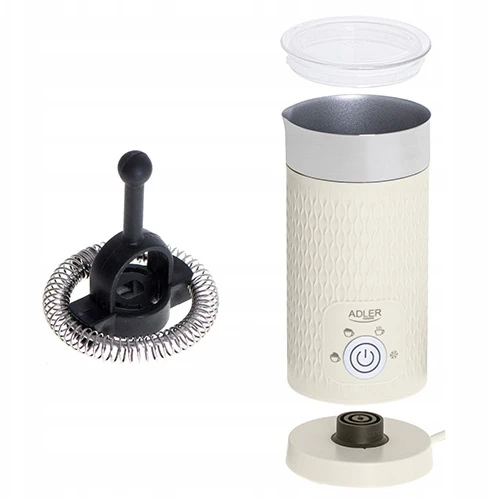 Pieno putų plakiklis ADLER, 300 ml, smėlinis