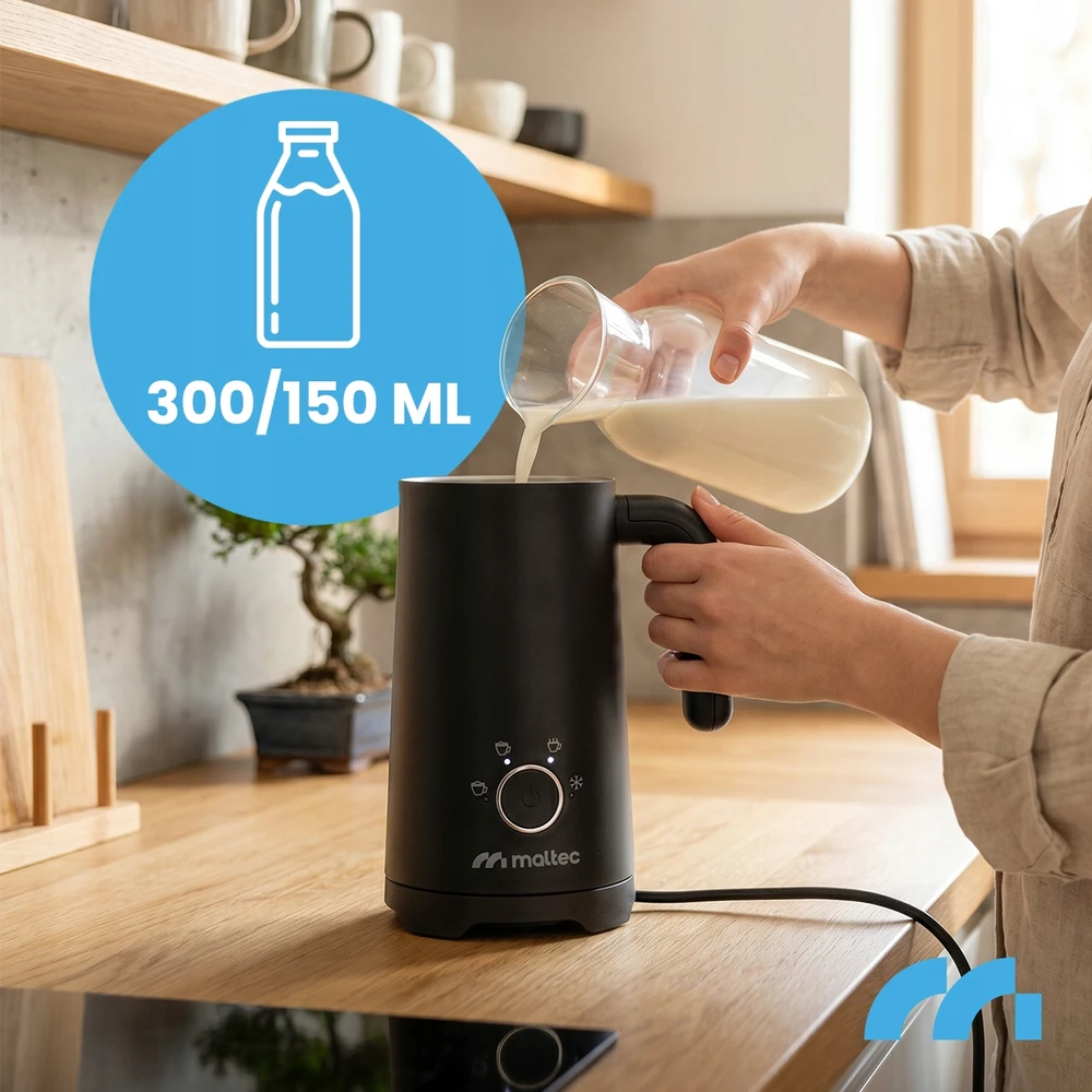Pieno putų plakiklis Maltec, 300 ml