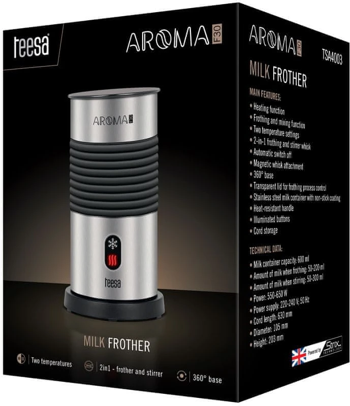 Pieno putų plakiklis Teesa, 600 ml