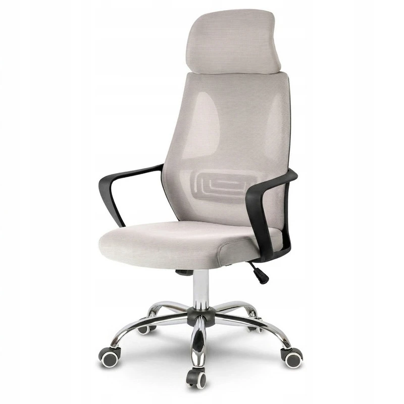 Pilka ergonominė biuro kėdė COLT
